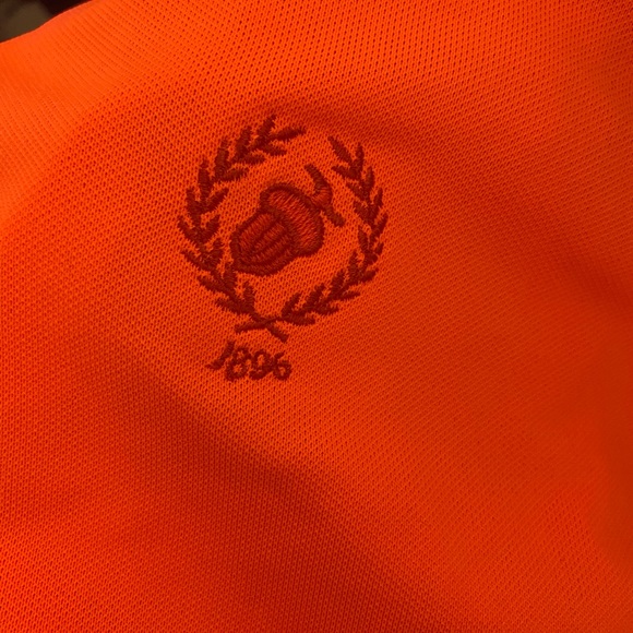 Ralph Lauren RLX XL  CORAL COLOR  Wicking Polo Shirt Snap Buttons NWT - Picture 2 of 14